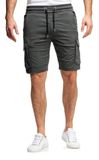 ALPHA INDUSTRIES Joggingshorts van katoenen keperstof, uniseks, Vintage Grijs