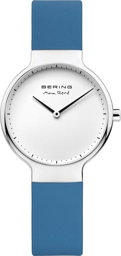 Bering Max René 15531-700 Horloge Silicone Blauw Ø 31 mm