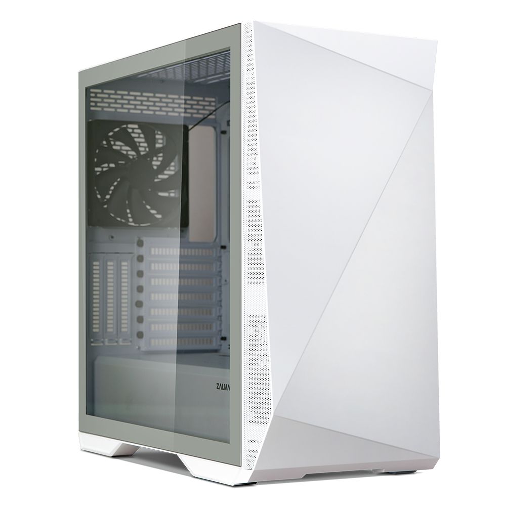 Zalman Z9 Iceberg ATX Mid Tower PC Case - White