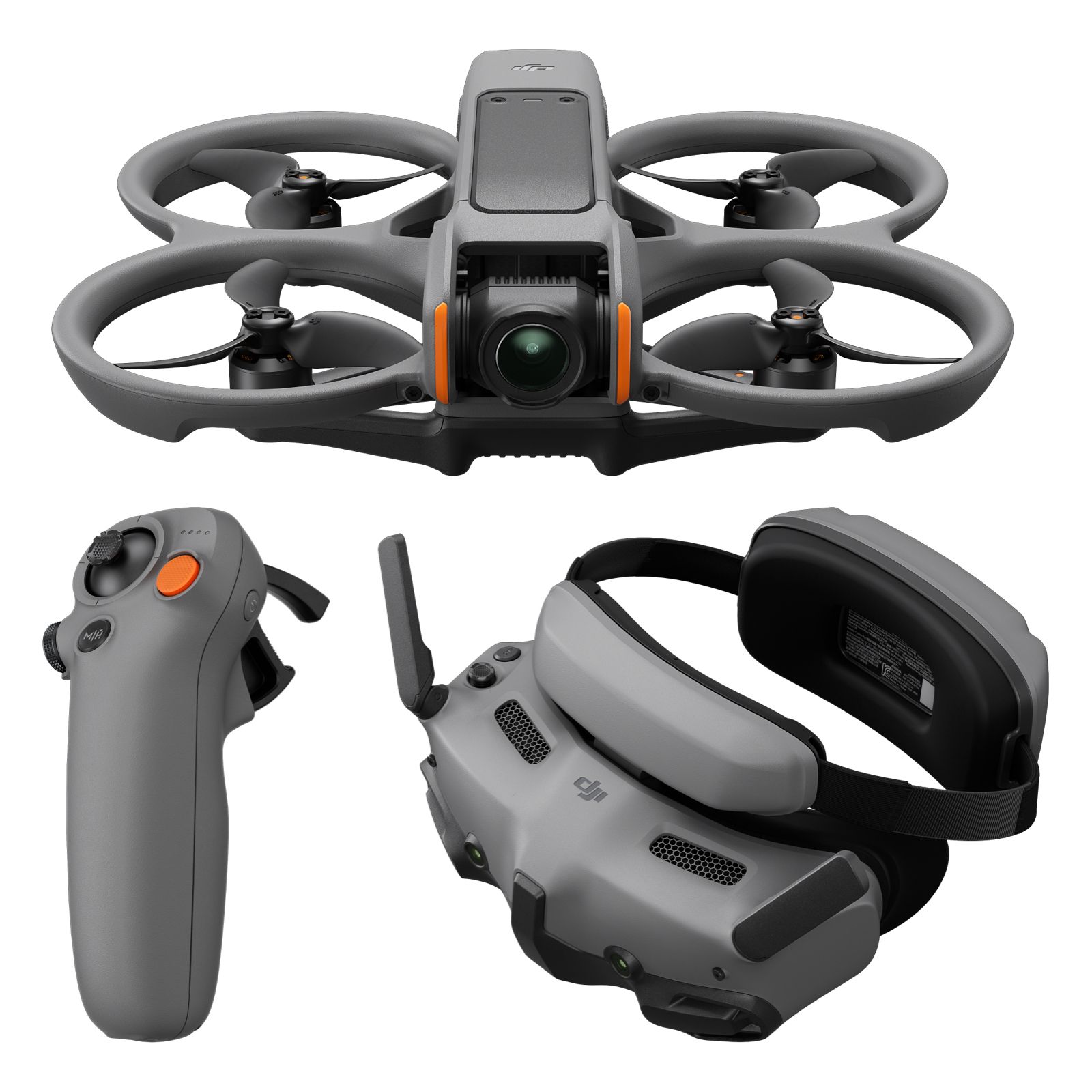 DJI Avata 2 Fly More Combo (1 Battery) - FPV Drone - Black