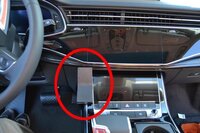 Brodit ProClip houder Audi Q7 2020-2022 - Console mount
