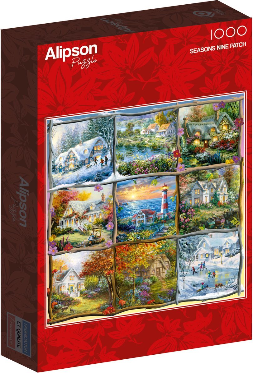 Alipson Seasons Nine Patch Puzzel 1000 Stukjes