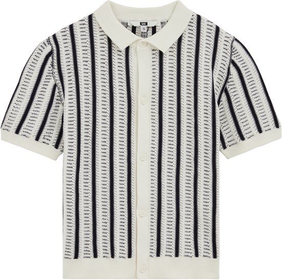 WE Fashion Jongens gebreid overhemd