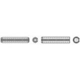 TOOLCRAFT TO-447996 Goupilles élastiques (Ø x L) 5 mm x 18 mm Acier à ressort 200 pièce(s)