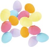 Merkloos Surprise paaseieren - 72x stuks - leeg - 4,5 cm