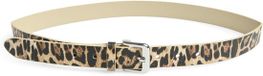 Pieces Kledingriem Pckopas Jeans Belt 17150904 Zwart/Leo Polyester Vrouwen 90 cm