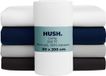 HUSH Living Hoeslaken Percale Wit 90x200+30cm