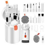 Reinigingsset 20-in-1 reinigingsset voor mobiele telefoon, borstel, hoofdtelefoon en laptop-accessoires, PC-reiniging