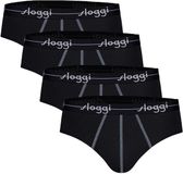 Sloggi Slip Start midi C4P box - Zwart - Maat XXL