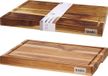 Koopman Planche à découper Teck 45x35x4cm Bois