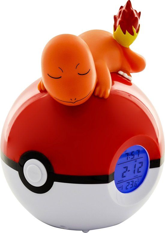 Teknofun Pokémon - Pokéball Charmander Wekkerradio - FM Radio