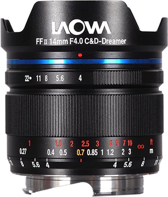 Laowa 14mm f/4 FF RL Zero-D Ultra-groothoeklens - Zwart