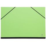 Clairefontaine 144704C - Een tekenmap met elastieksluiting 37x52 cm, Groen