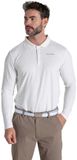Craghoppers Nosilife Bramshaw Langarm Poloshirt Weiß L