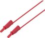 Voltcraft MSB-532 Câble de mesure 4 mm 1 m rouge 2,5 mm²/m CAT IV 600 V 32 A
