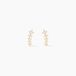 Histoire d'Or Boucles D'oreilles Puces Delia Or Jaune Oxyde De Zirconium