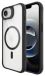Buddi Hybrid Apple iPhone 17e / 16e Hoesje MagSafe Back Cover Transparant Zwart