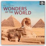 Wonders Gifted Stationery Co. Ltd Wonders of the World - Wunder der Welt 2027 - 16-Monatskalender