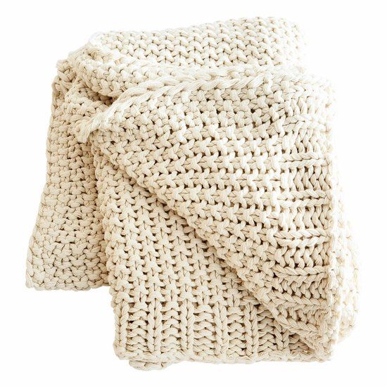LOBERON Plaid Plixoren beige