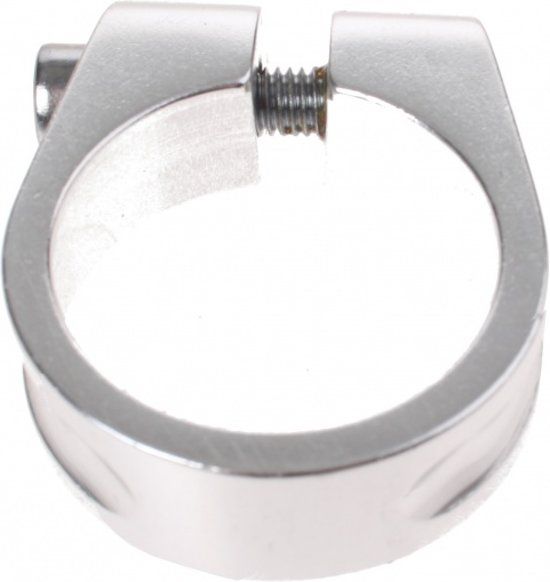 VWP Zadelpenklem 31,8 Mm Aluminium Zilver