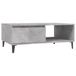 vidaXL Salontafel 90x60x35 cm bewerkt hout betongrijs