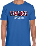 Bellatio Decorations Shoppartners Bv Blauw France fan t-shirt voor heren - Frankrijk supporter - EK/ WK shirt - Maat S
