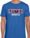 Bellatio Decorations Shoppartners Bv Blauw France fan t-shirt voor heren - Frankrijk supporter - EK/ WK shirt - Maat S