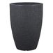 Scheurich Barceo High 54 Stony Black Stony Black, gemaakt van gerecycled kunststof, voor buiten