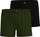CECEBA Daytona 2-pack Heren Boxershorts wijd - Groen