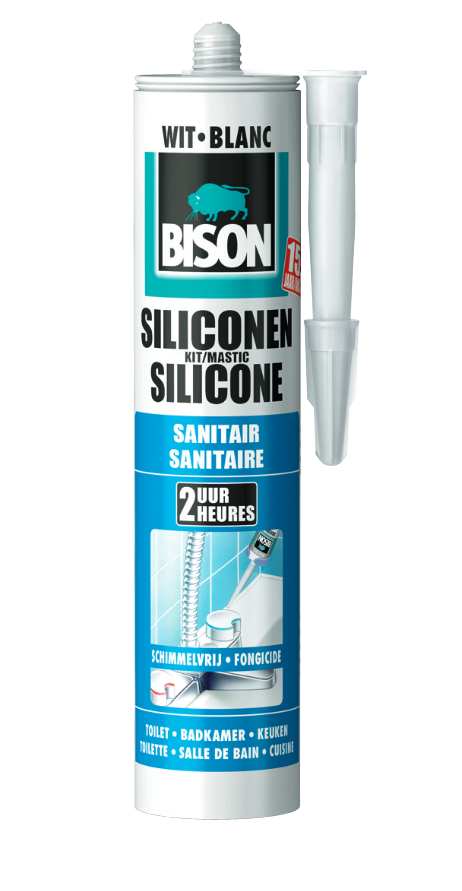 Bison Siliconenkit Sanitair