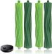 PromoHome 4-delige borstelaccessoires compatibel met Roomba i7 i7+ E5 E6 i3 i8+ robotstofzuiger, reserveonderdelen borstelcassette van rubber, reserverol, set met verwijderingsrollen.