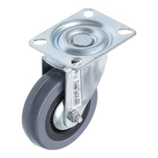 BGS Zwenkwiel | met schroefplaat | Ø 75 mm | 1 stuk