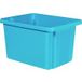 Curver 225501 Draaistapelhouder ESSENTIALS Drehstapelbox 26L, blau Stapelbaar Blauw 1 stuk(s)