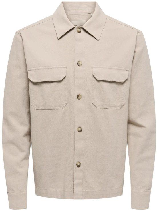 Only & Sons Overhemd Onscolt Reg L/s 0570 Shirt Noos 22036379 String Mannen Maat - XL