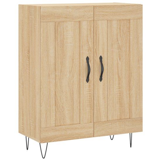 vidaXL Dressoir Sonoma Eiken Hout 69,5x34x90 cm