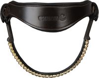 HORKA Filius Trens Hoofdstel Pony Bruin/Goud Leer