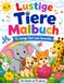 Lustige Tiere Malbuch: 16 lustige Tiere zum Ausmalen für Kinder ab 6 Jahre