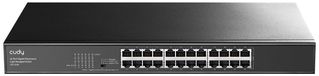 Merkloos Netwerkswitch 24-poorts Gigabit Webbeheerd VLAN Rackmonteerbaar