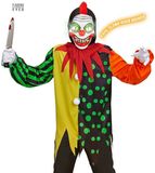 Widmann Monster & Griezel Kostuum Horror Clown Elektro Jongen Maat 158 Carnaval kostuum Verkleedkleding