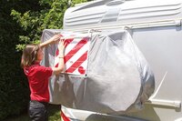 Fiamma Bike Cover Premium S - 2/4 Fietsen - Zwart