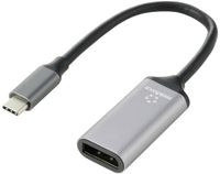 Renkforce RF-5397866 USB-C-displaykabel USB-C / DisplayPort Adapterkabel USB-C stekker, DisplayPort-bus 0.15 m Zwart