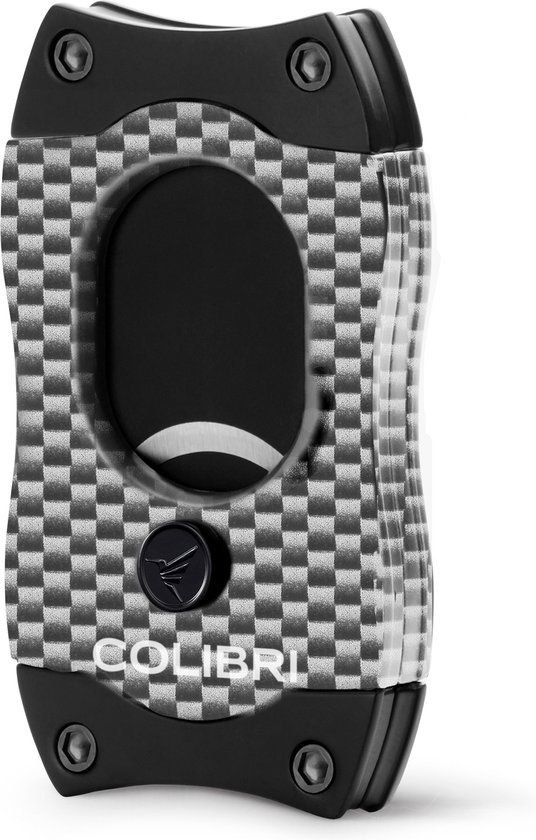 Colibri S-Cut Sigarenknipper - Koolstofvezel - Tot 66 Ringmaat - Geschenkdoos