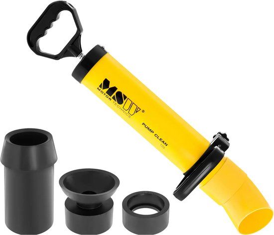 MSW Pjpreinigingspomp - 100 mm binnendiameter - Geel - Kunststof