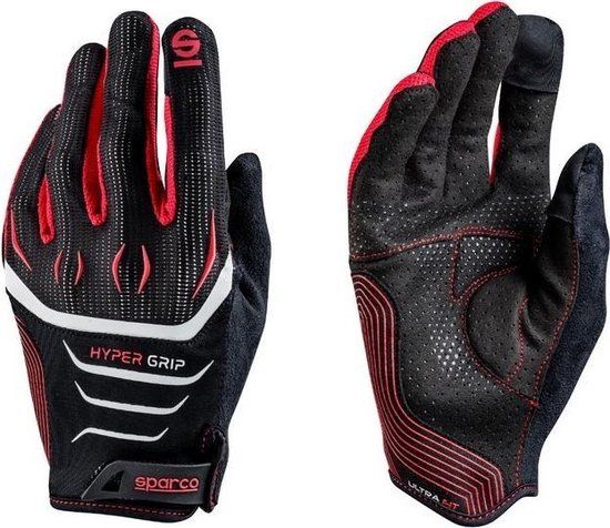 Sparco Gaming Handschoen Hypergrip - Maat 10 - Zwart/Rood