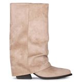 POSH by Poelman PS Poelman Lois cowboylaarzen met flap taupe