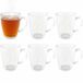 Excellent Houseware Verres à thé - 340 ml - 8 pièces - Verre - Transparent