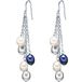 Valero Pearls Oorhanger - Sterling zilver - zilver
