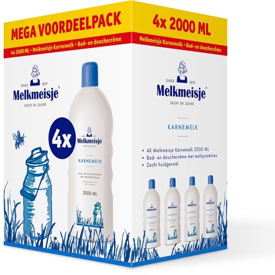Melkmeisje Bad En Douchecreme / 8000 ml / null