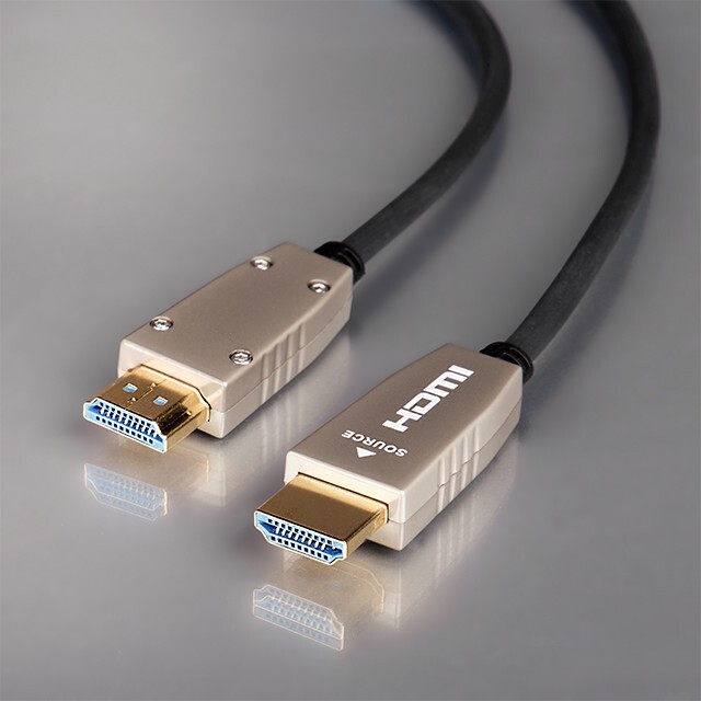 Celexon optical fibre HDMI 2.0b active kabel zwart 50 meter