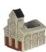 Merkloos Ideas 4 Seasons Cement kerk bloempot 10,3x8,7xh.11,4cm crã¨me